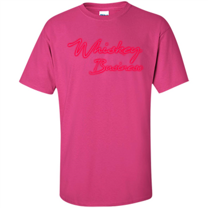 Whiskey Lover T-shirt Whiskey Business Heliconia