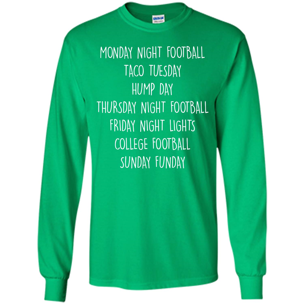 Football T-shirt Monday Night Football Taco Tuesday Irish Green