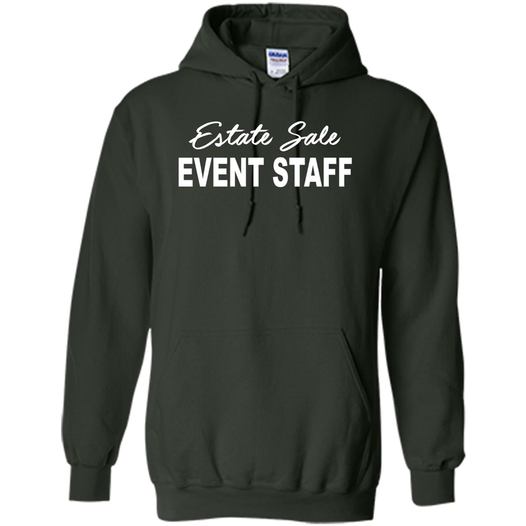 Estate Sale Event Staff T-shirt - Estate Sale T-shirts Forest Green