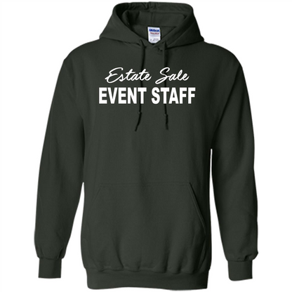 Estate Sale Event Staff T-shirt - Estate Sale T-shirts Forest Green