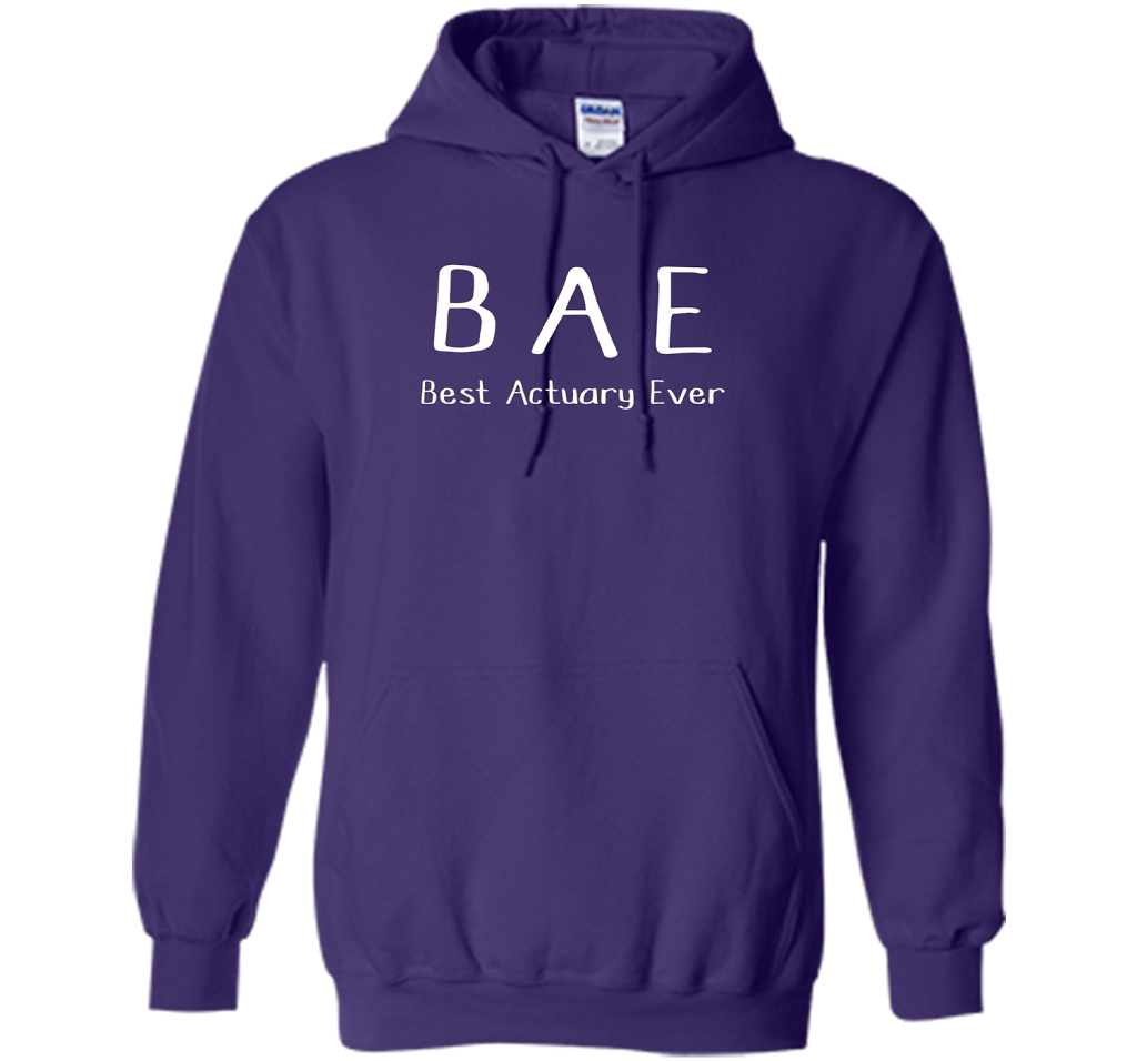 BAE Best Actuary Ever Tshirt funny work job humor shirt shirt Purple