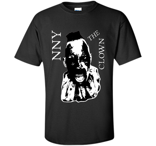 NNY The Clown Scary Halloween T-Shirt shirt Black