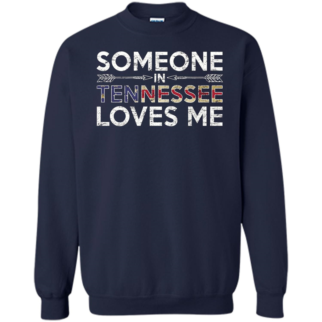 Someone in Tennessee Loves Me T-shirt Navy
