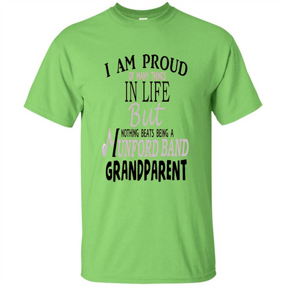 Proud Grandparent T-shirt Nothing Beats Being A Grandparent Lime