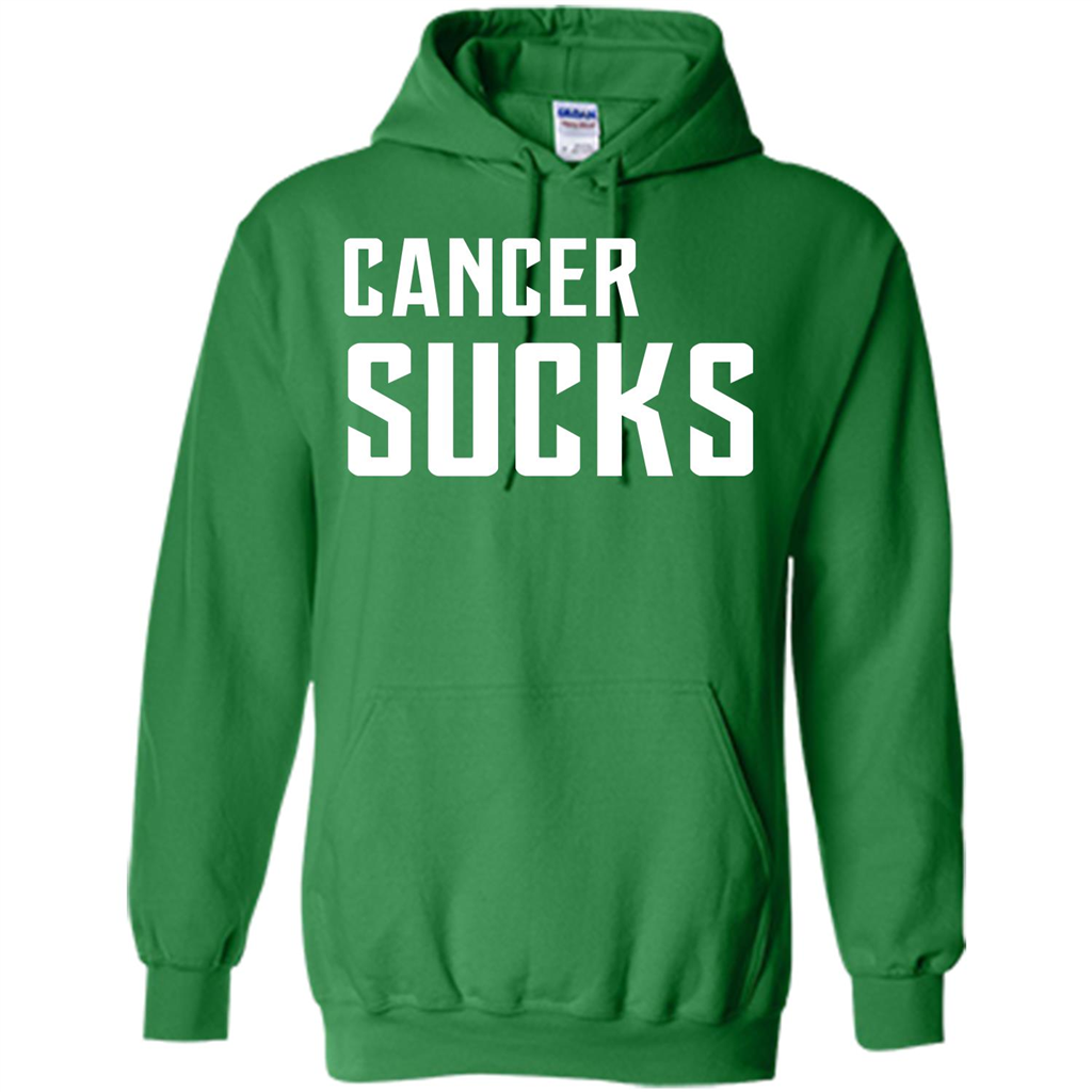 Cancer Sucks T-shirt Irish Green