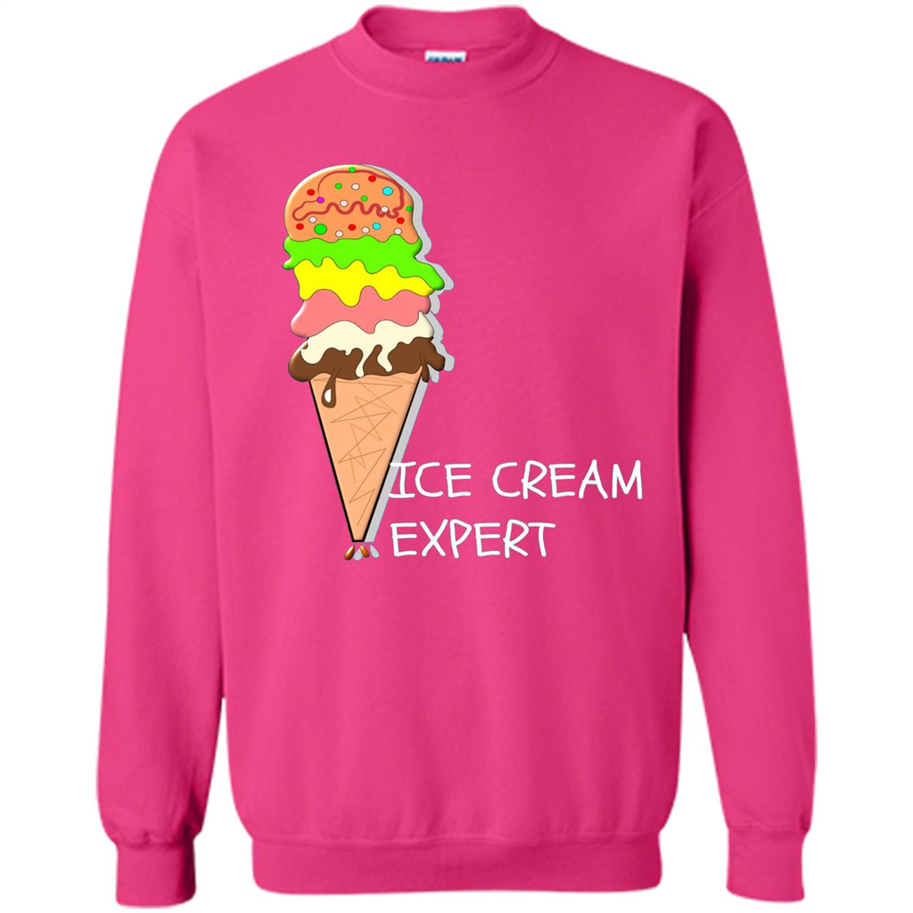 Ice Cream Expert Funny T-Shirt For Ice Cream Lover