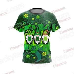 Irish Gnome Leprechaun - Saint Patricks Day Unisex 3D T-shirt