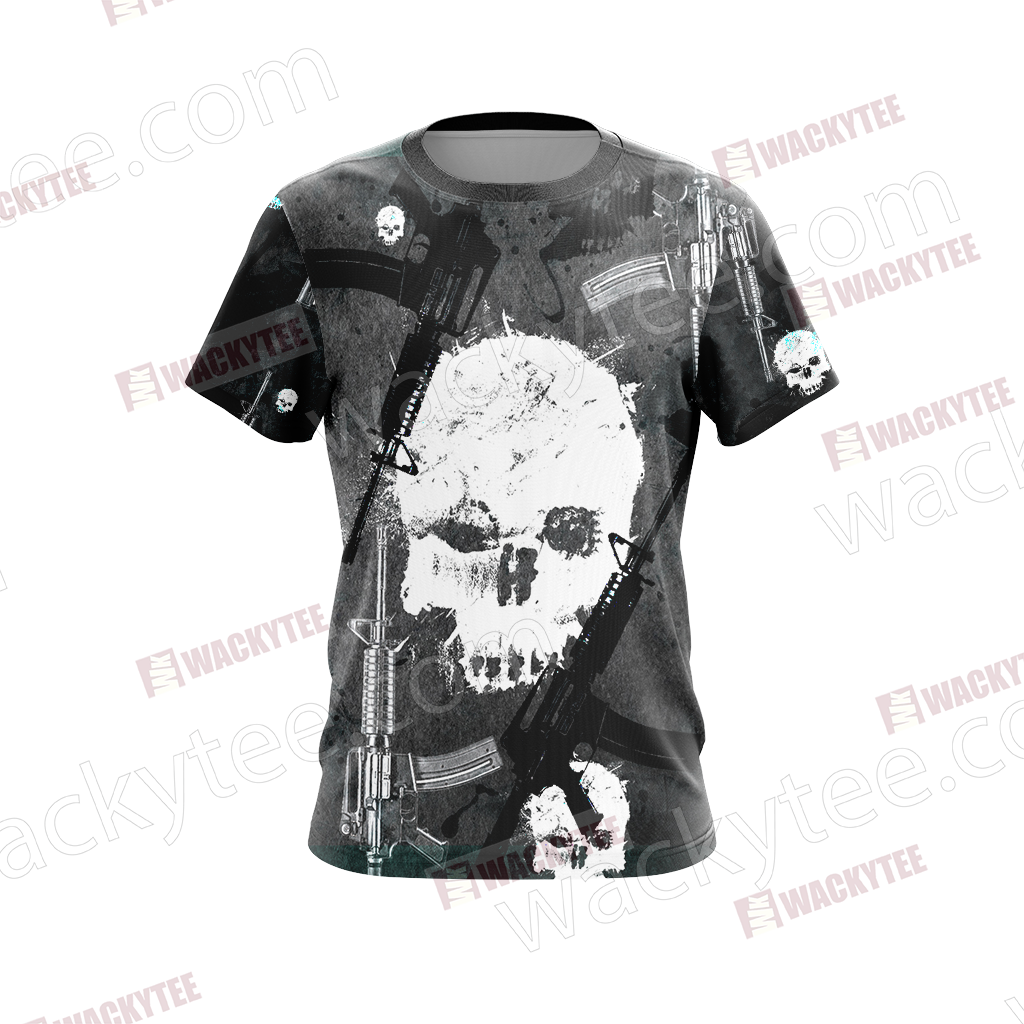 US Army Veteran My Little Girl Will Never Have Daddy Issues Unisex 3D T-shirt