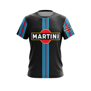 Porsche Martini Racing Team Unisex 3D T-shirt