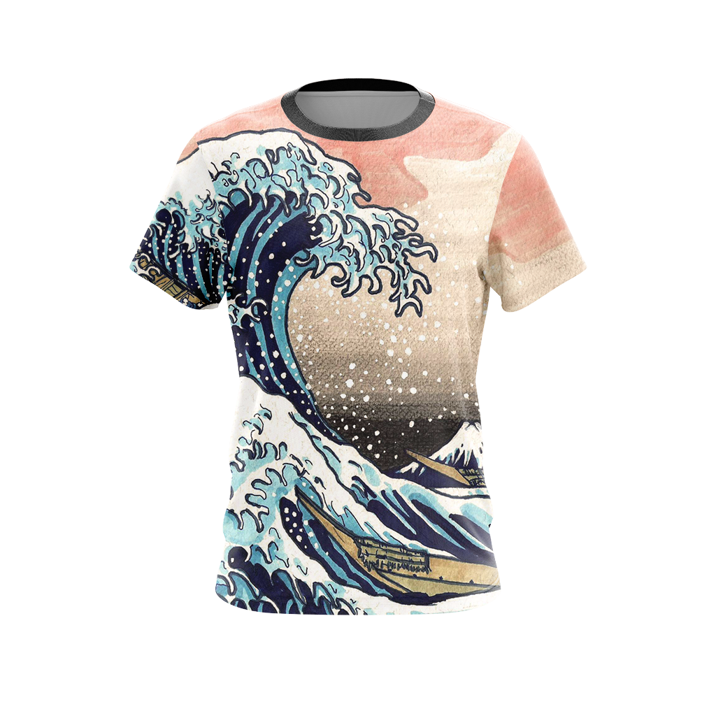 Tsunami Japanese Unisex 3D T-shirt