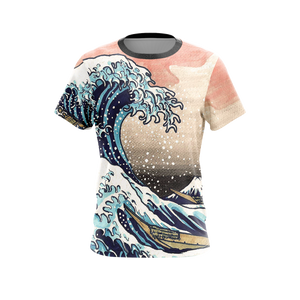 Tsunami Japanese Unisex 3D T-shirt