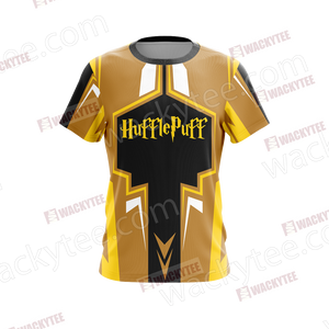 Harry Potter Hogwarts Castle - Hufflepuff House Wacky Style New Collection Unisex 3D T-shirt