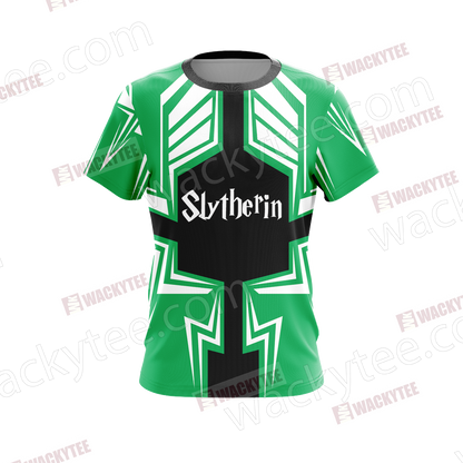 Harry Potter Hogwarts Castle - Slytherin House Wacky Style New Collection Unisex 3D T-shirt