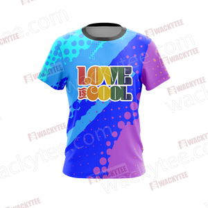 Support LGBT Love Is Love Unisex 3D T-shirt