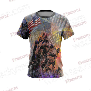 Department Of Veterans Affairs US Of America Unisex 3D T-shirt