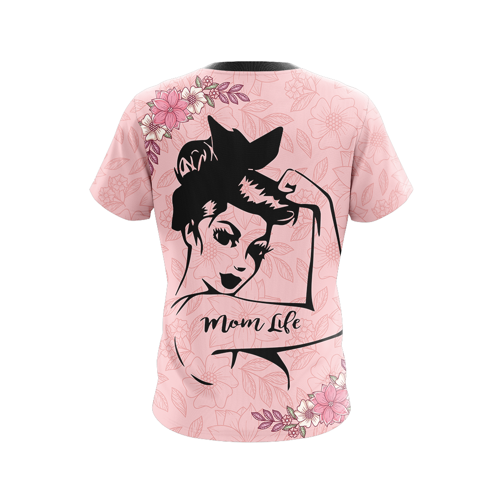 Mom Life Ain't No Hood Like Motherhood Unisex 3D T-shirt