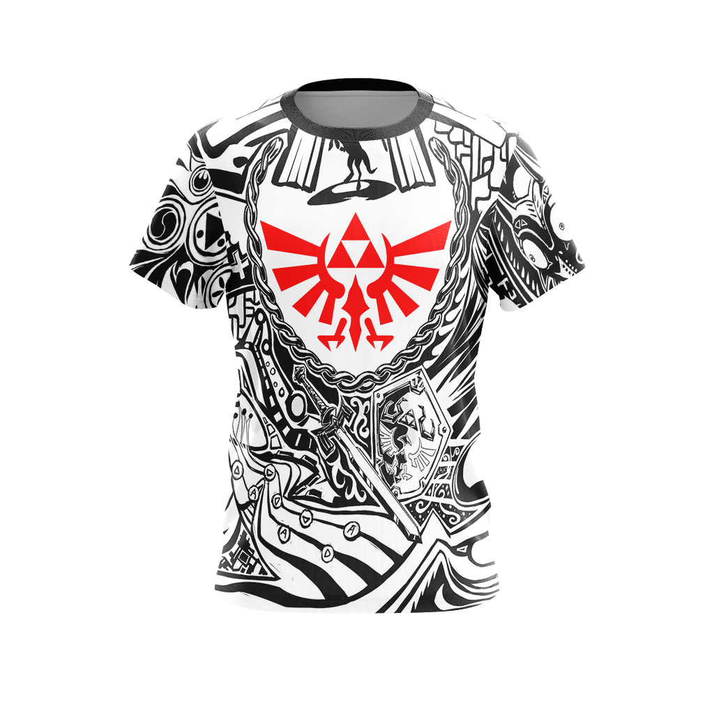 Legend Of Zelda Hylian Shield Unisex 3D T-shirt