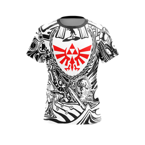 Legend Of Zelda Hylian Shield Unisex 3D T-shirt
