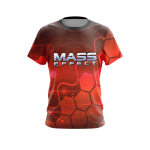 Mass Effect - Renegade Unisex 3D T-shirt