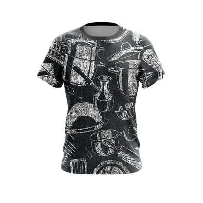 Cooking I Cook Therefore You Eat Unisex 3D T-shirt