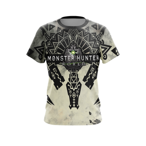Monster Hunter World Logo Unisex 3D T-shirt