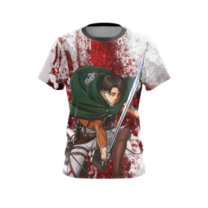 Attack on Titan - Levi Unisex 3D T-shirt