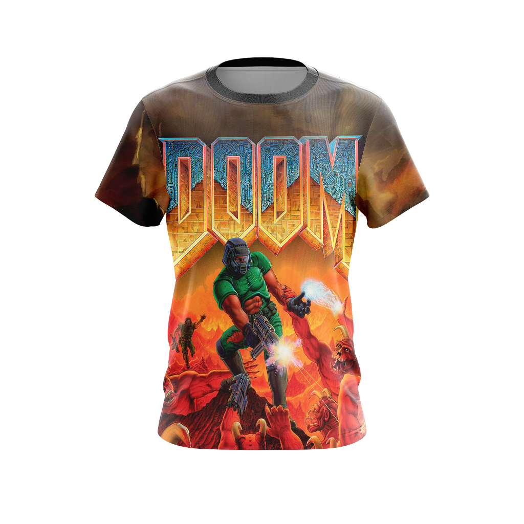 Doom New Version 1 Unisex 3D T-shirt