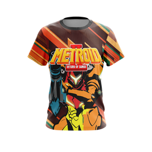 Metroid 2 - Samus Unisex 3D T-shirt