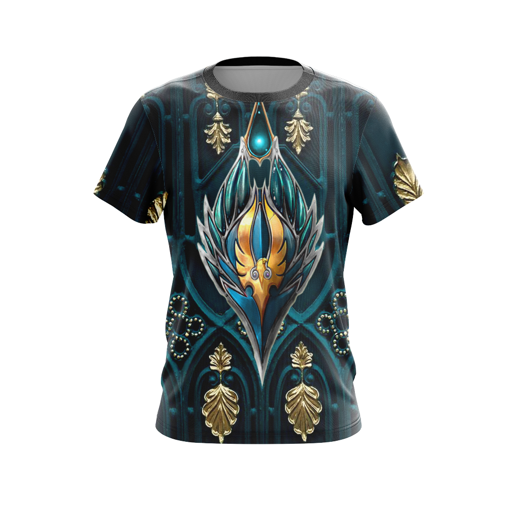 World Of Warcraft - Blood Elf Alliance Races Crest Unisex 3D T-shirt