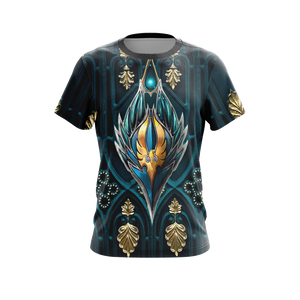 World Of Warcraft - Blood Elf Alliance Races Crest Unisex 3D T-shirt