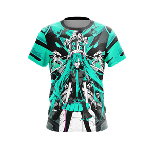 Hatsune Miku Love is War Unisex 3D T-shirt