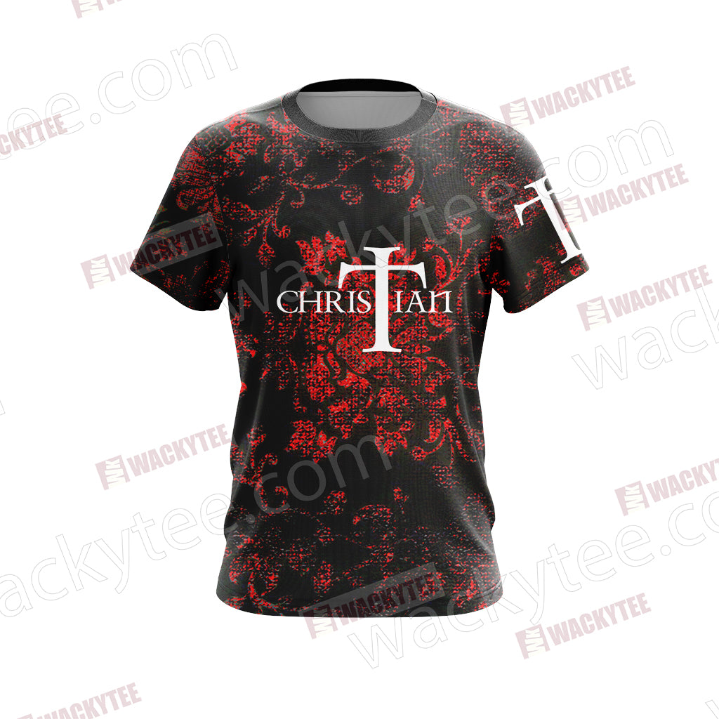 Cross Gothic Christian Unisex 3D T-shirt