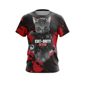 Call of Duty x Cats Unisex 3D T-shirt