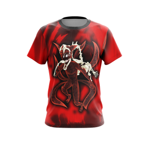 Naruto - Kyuubi 6 tails Unisex 3D T-shirt