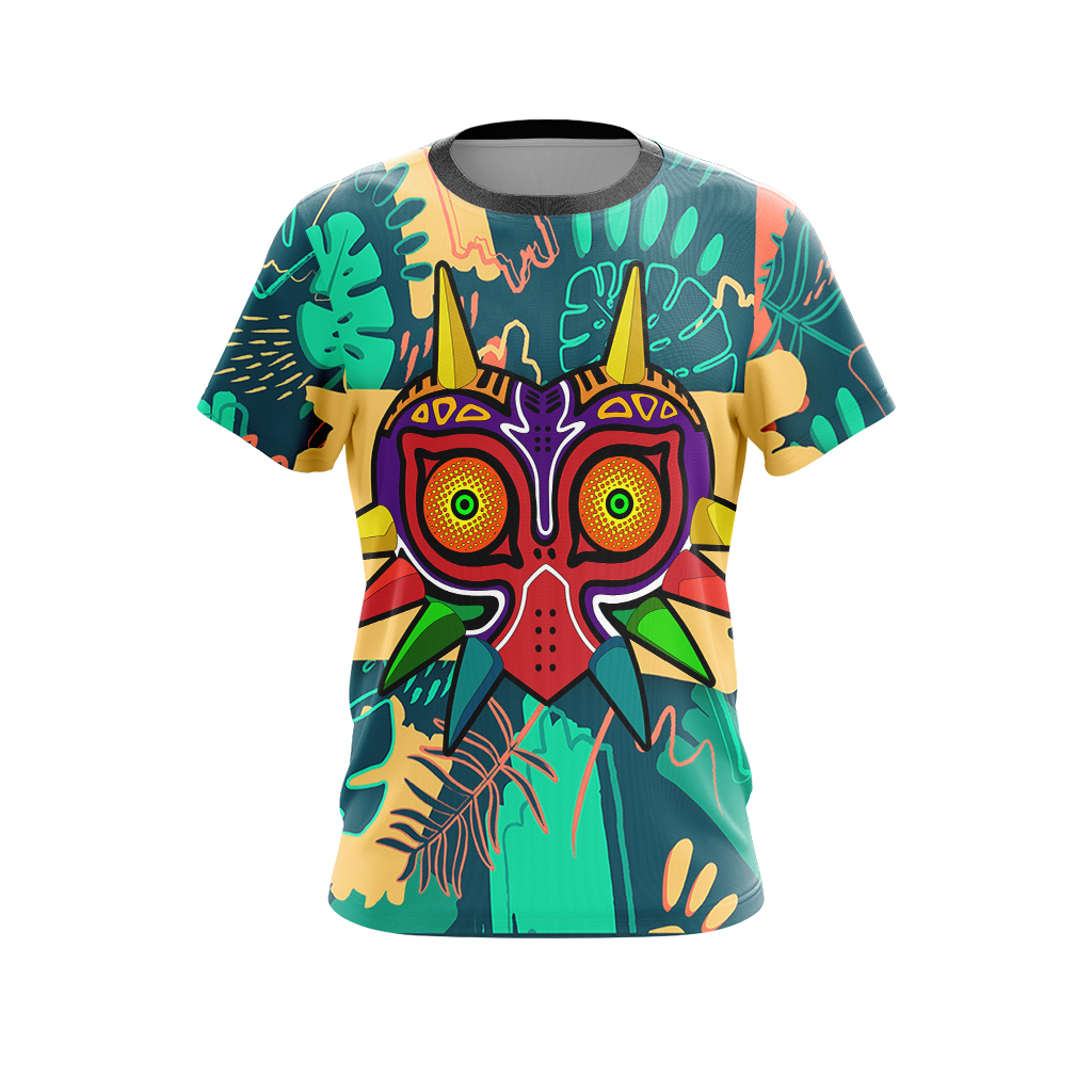 The Legend of Zelda - Majora's Mask Wood Unisex 3D T-shirt