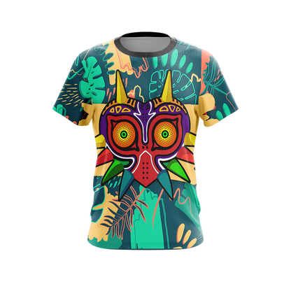 The Legend of Zelda - Majora's Mask Wood Unisex 3D T-shirt