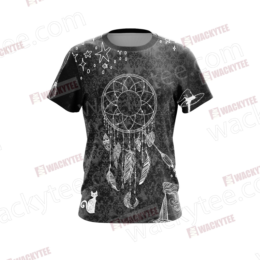 Humans Sacrifice Ritual Purr Evil Cat Unisex 3D T-shirt