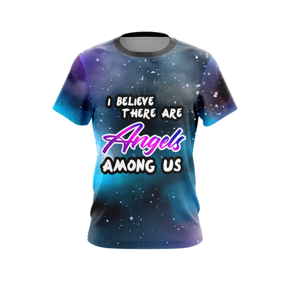 I Believe There Are Angels Among Us Elephant Unisex 3D T-shirt