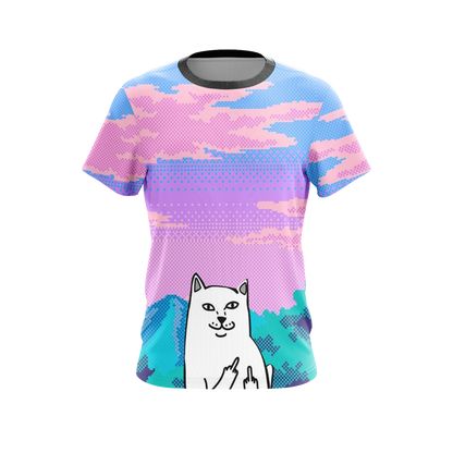 Cat Kawaii Vintage Style Unisex 3D T-shirt