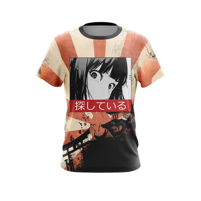 Sad Japanese Girl 3D T-shirt