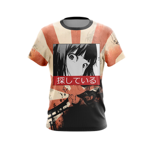 Sad Japanese Girl 3D T-shirt