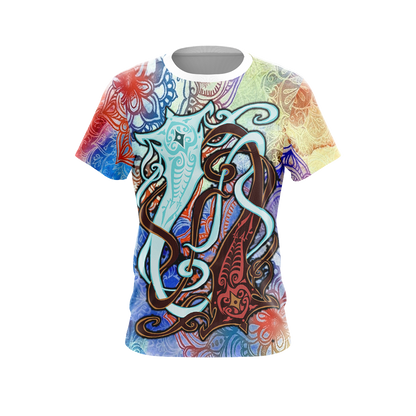 Legend Of Korra - Raava and Vaatu Unisex 3D T-shirt
