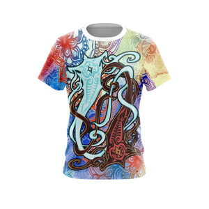 Legend Of Korra - Raava and Vaatu Unisex 3D T-shirt