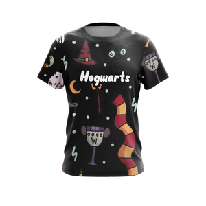 Harry Potter : Hogwarts Houses Unisex 3D T-shirt