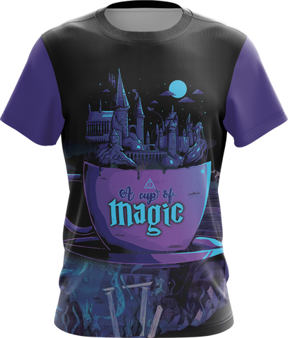 Hogwarts Is My Home A Up Og Magic Unisex 3D T-shirt