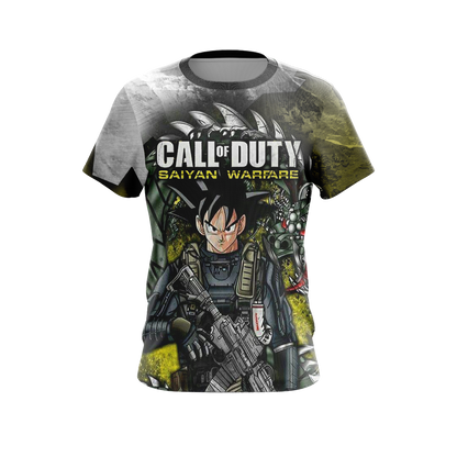 Call of Duty Game Goku Unisex 3D T-shirt