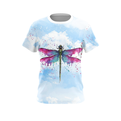 August Girl They Whispered To Her You Cannot Withstand The Storm Unisex 3D T-shirt