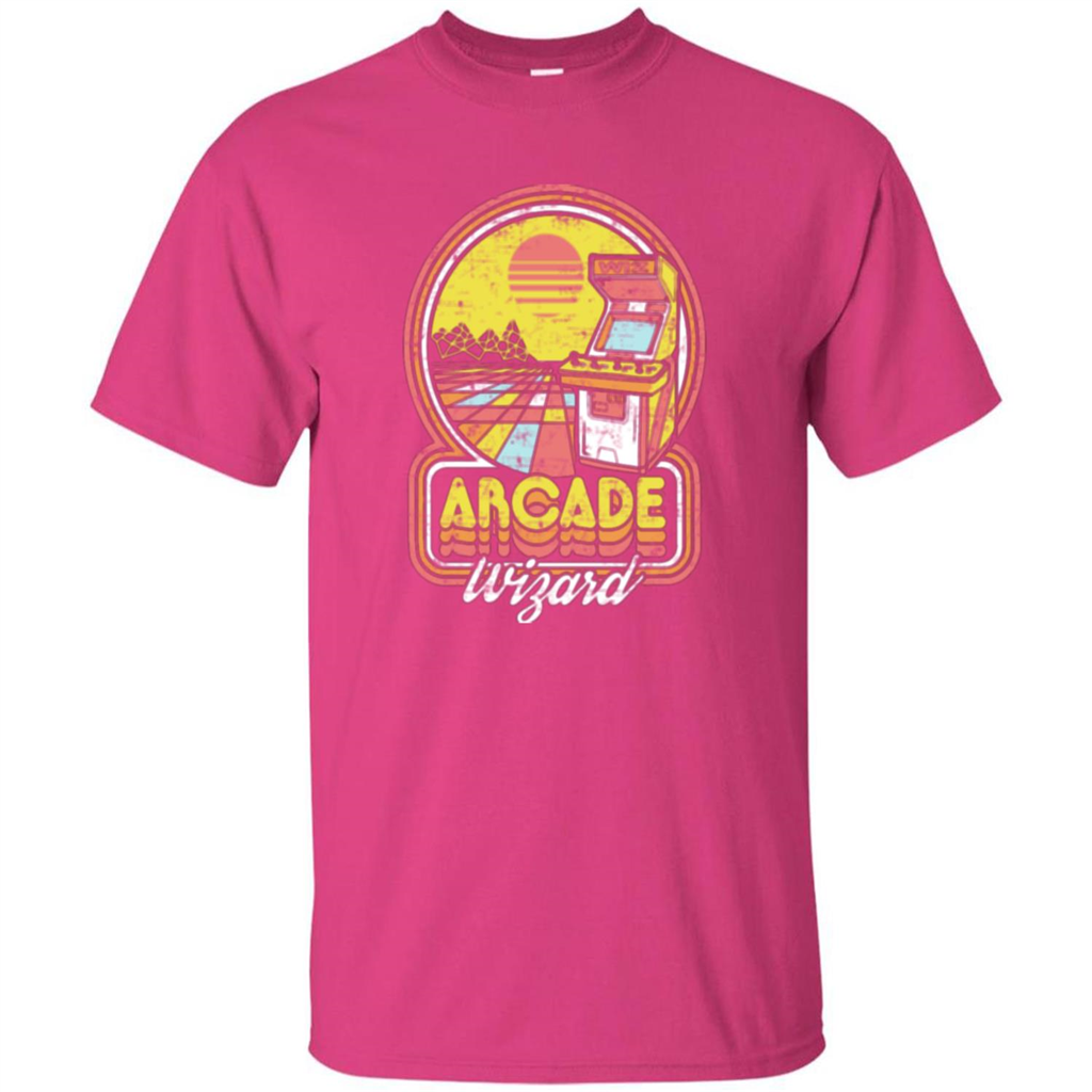 Arcade Wizard T-shirt Game Online Heliconia