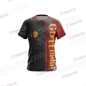Harry Potter - Gryffindor House Wacky Style New Unisex 3D T-shirt