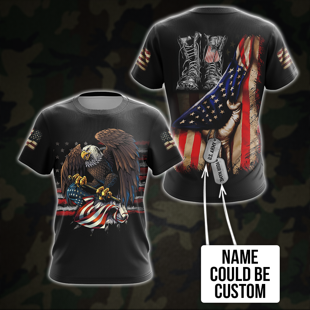US Veteran T-shirt Zip Hoodie Pullover Hoodie 1 T-shirt
